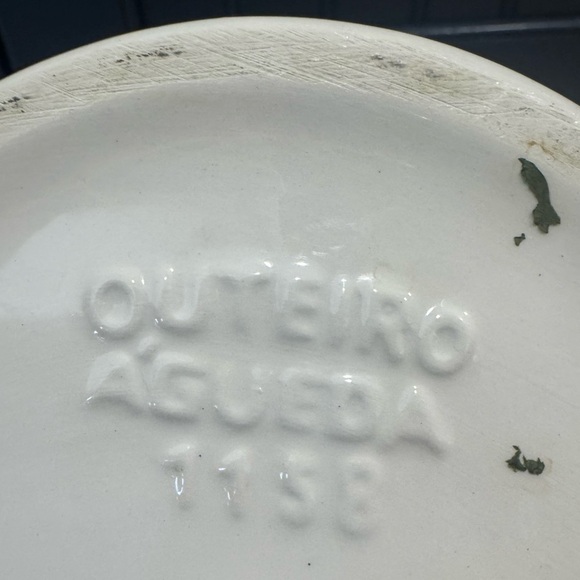 Floral Ceramic Pitcher with Green Handle - Picture 9 of 10